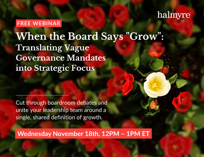 Six types of growth webinar thumbnail