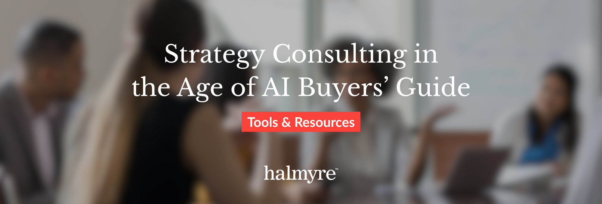 AI & Strategy Consulting Buyers' Guide