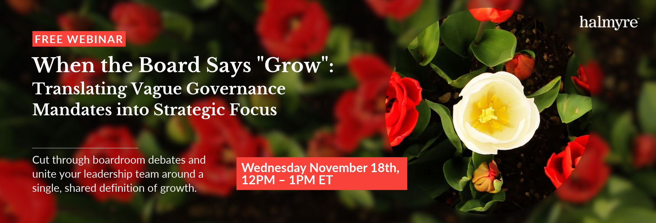 Webinar: When the Board Says 